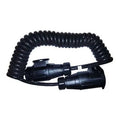 Cable Trailer M/F 13 Pin Curly,8 core,1.5/3M