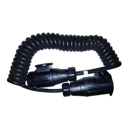 Cable Trailer M/F 13 Pin Curly,8 core,1.5/3M