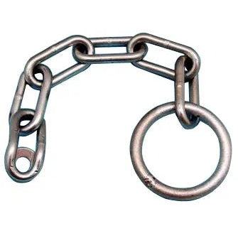 Safety Chain 400mm 5 Link 63mm ring for ball P5