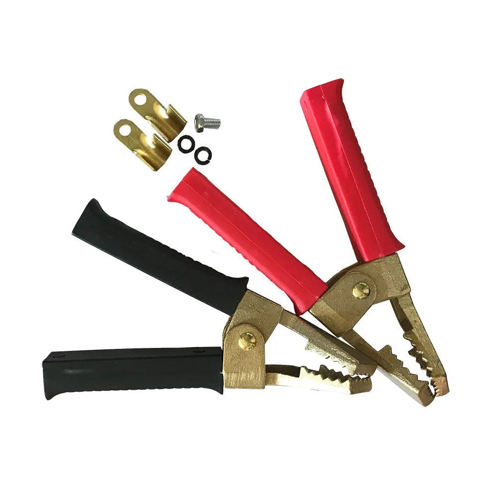 Clamp Booster Cable Pair Red/Black 500A Angled
