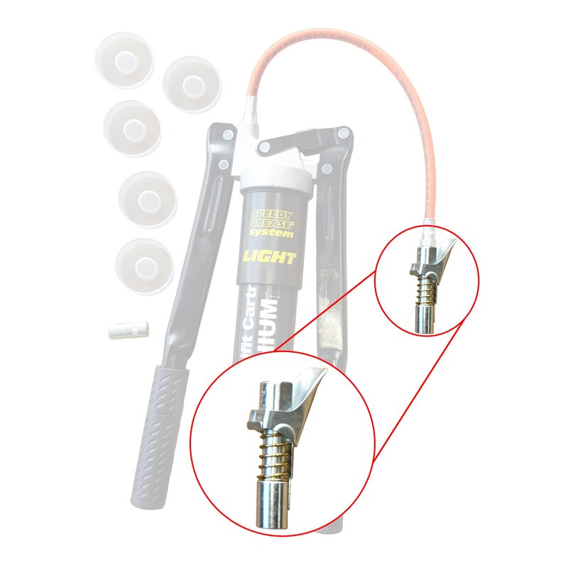 Gwaza Grease Gun G Coupler - 1/8" BSP