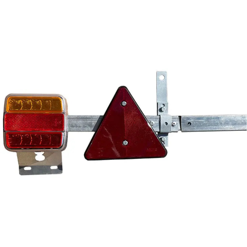 Light Board Extendable Trailer 1.4-2.1m Tube 12m Cable