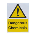 Dangerous Chemicals Sign 400 x 300mm