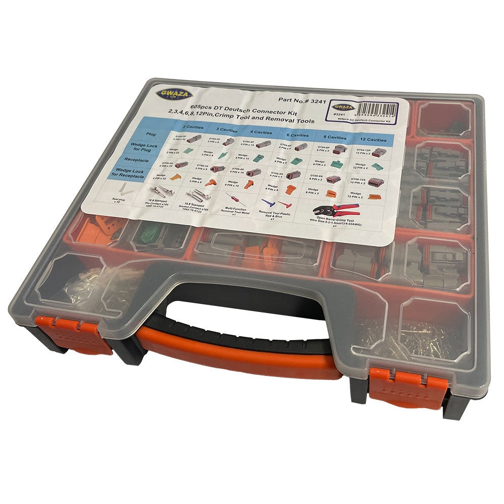 Deutsche Type Connector Kit 605pc