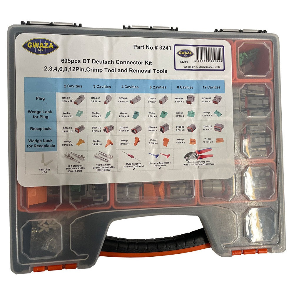 Deutsche Type Connector Kit 605pc