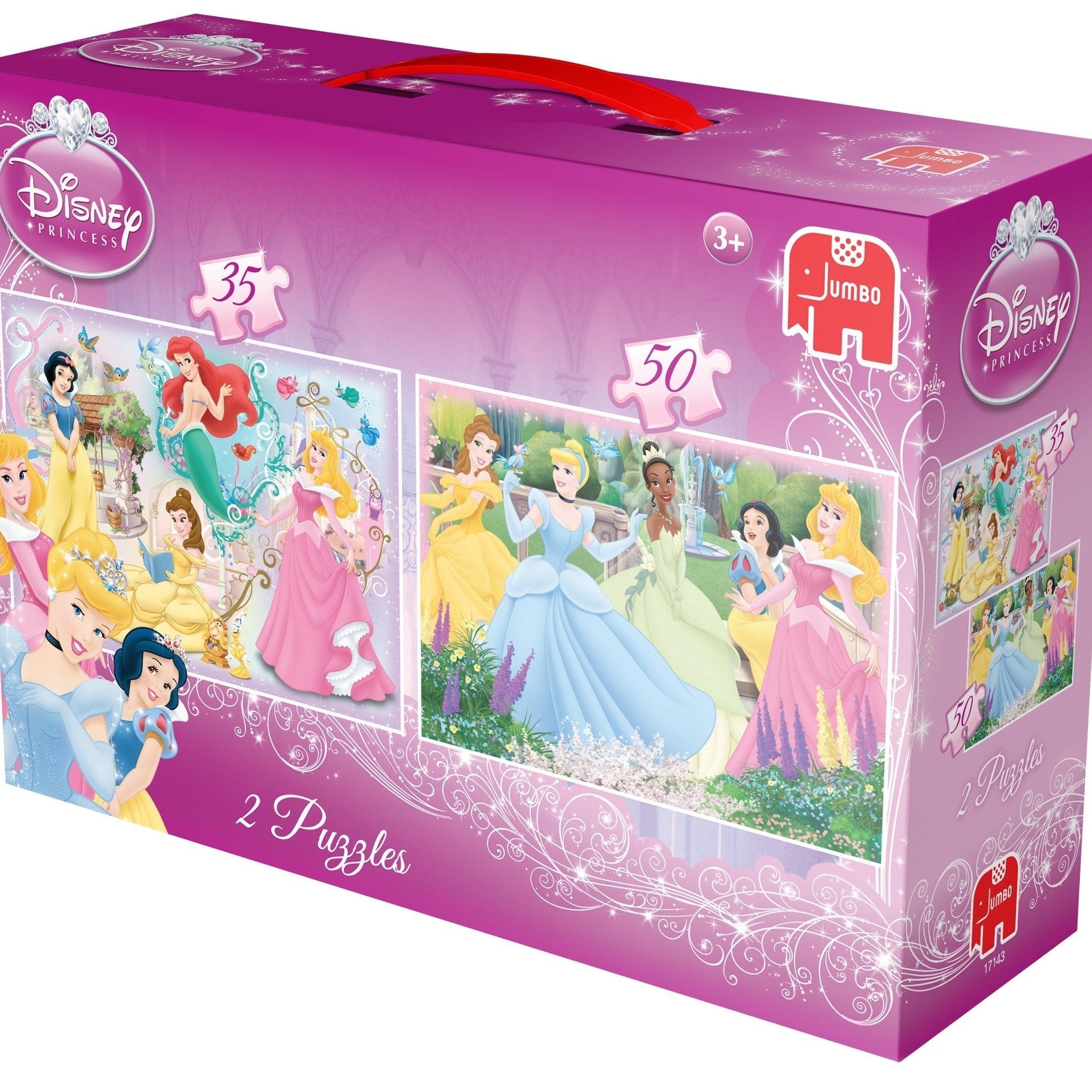 Disney Princess Jigsaw Puzzles - Double Set Jumbo