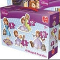 Disney Sofia Jigsaw Puzzles - 4 Puzzles Jumbo