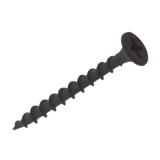 Bugle Head Phillips Black Drywall Screws (1000 pcs)