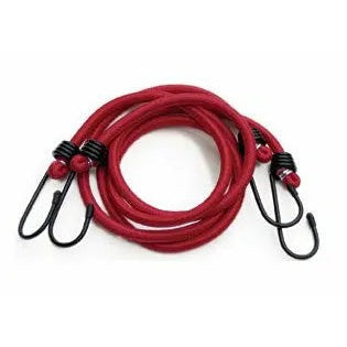Elastic Bungee Cords Set of 2 x 36 inch (red)