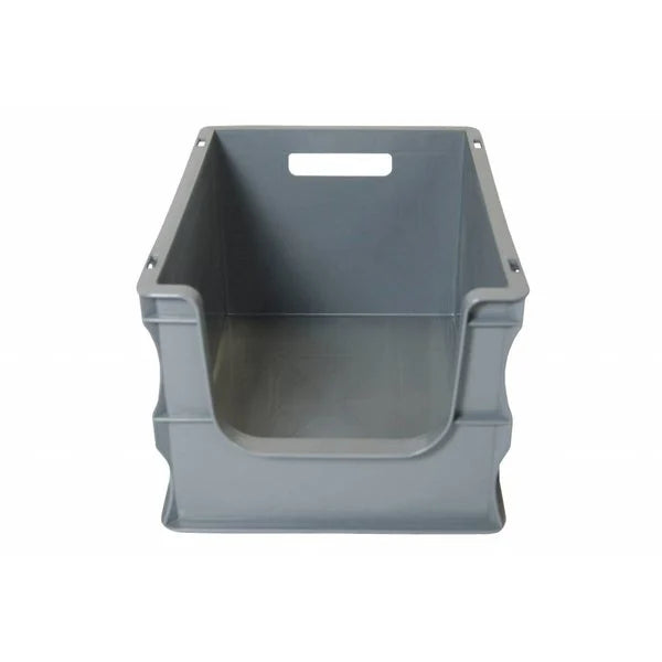 Open Front Grey Picking Bin D 400mm x W 300mm x H 290mm 25L