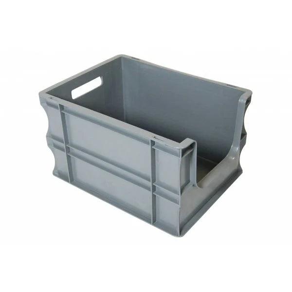 Open Front Grey Picking Bin D 400mm x W 300mm x H 290mm 25L