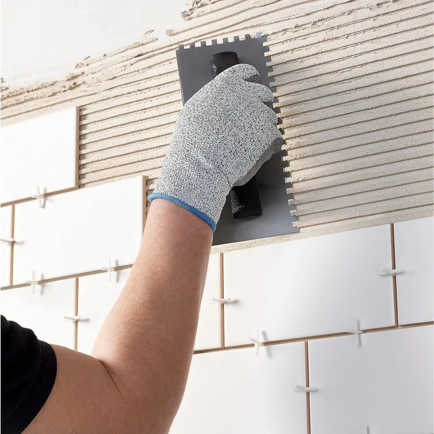 Everbuild Fix & Grout - Ready Mixed Tile Adhesive and Grout 1.5Kg - White Everbuild