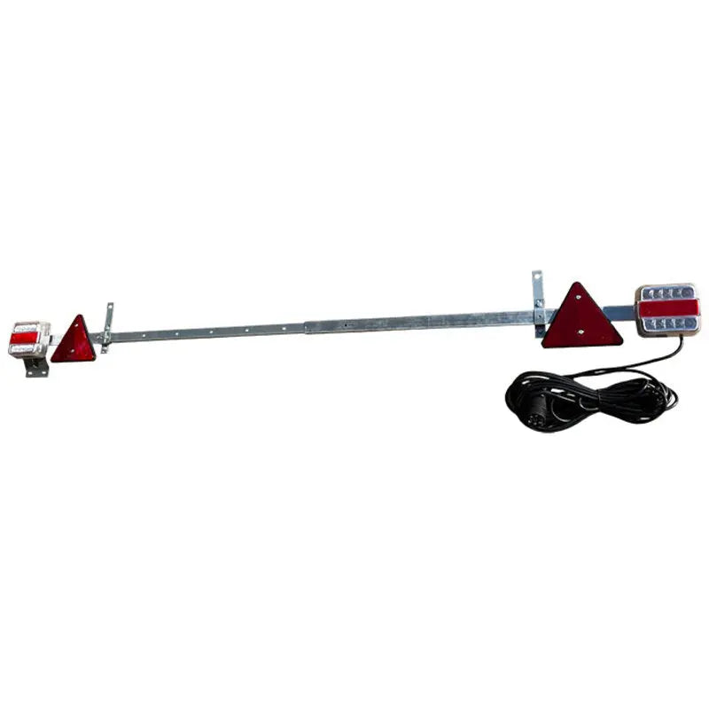 Light Board Extendable Trailer 1.1-1.6m Tube 10m