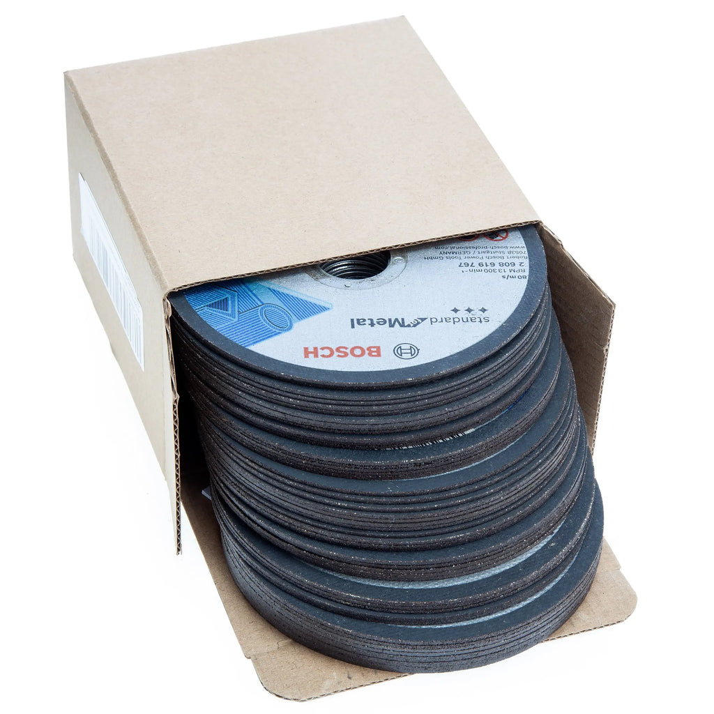 Bosch 115 x 1 x 22,23 mm Metal Cutting Discs (50pcs) Bosch
