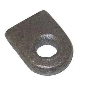 Gate Eye Weld-on Flat Base 1" (25mm) Pin