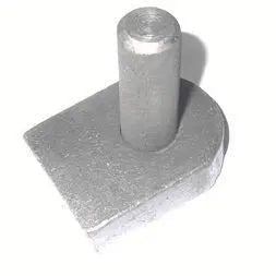 Gate Hook Weld-on Flat Base 1 inch (25mm) Pin