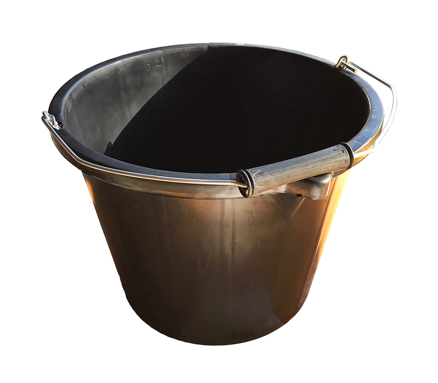 10L / 2 Gallon Black Bucket