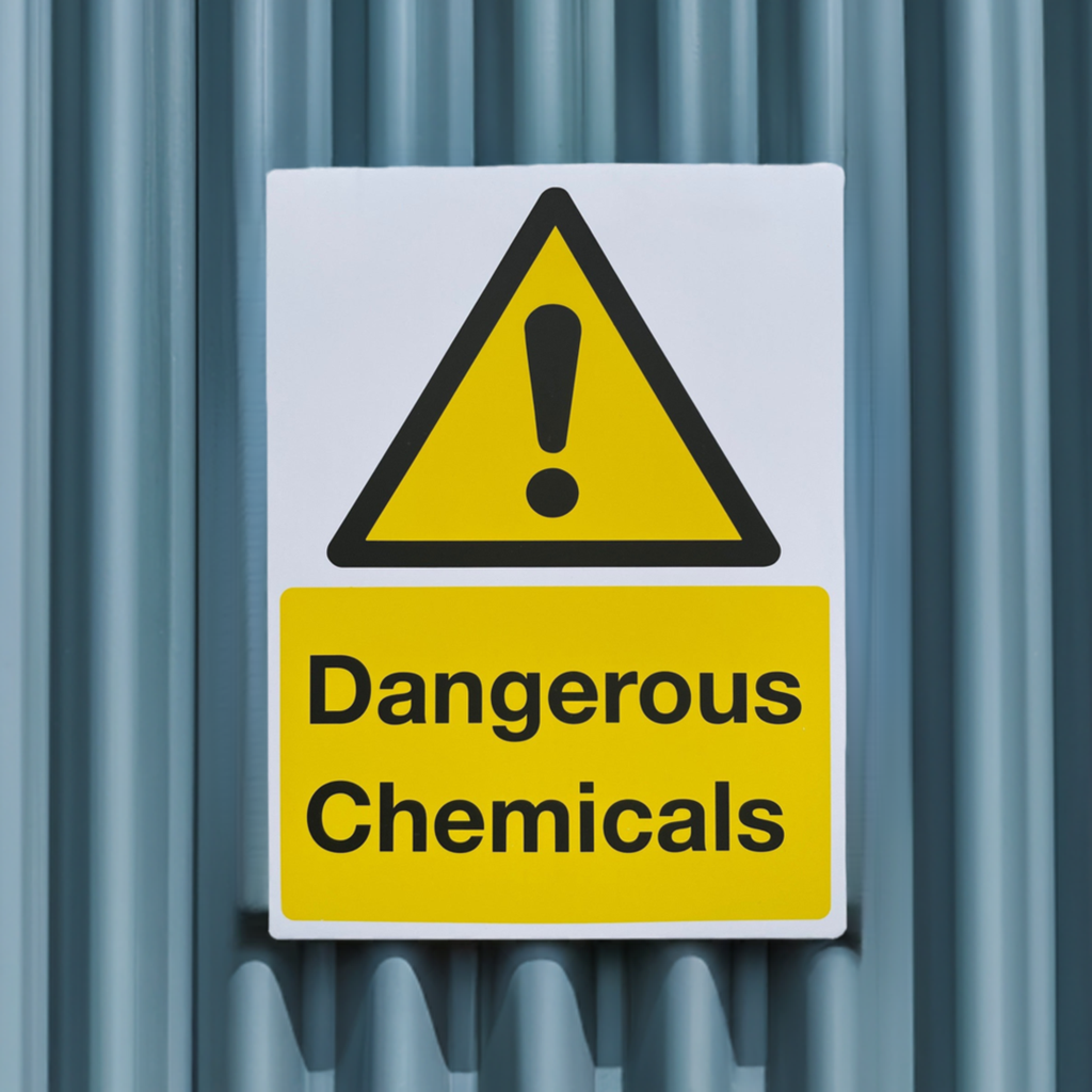 Dangerous Chemicals Sign 400 x 300mm