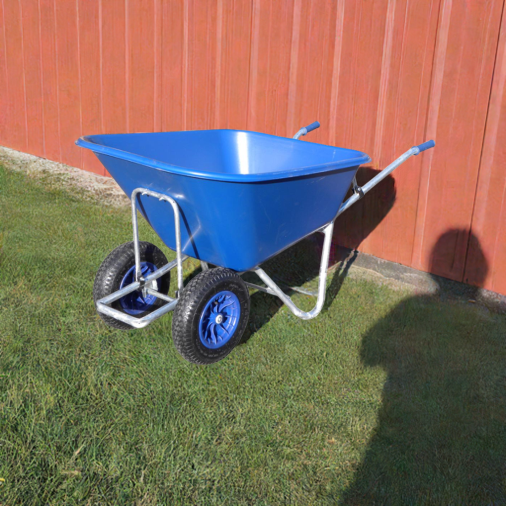 Big Blue 280L Twin Wheelbarrow