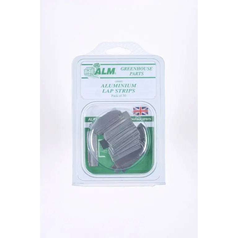 Greenhouse Aluminium Lap Straps Pack of 50 GH005 ALM