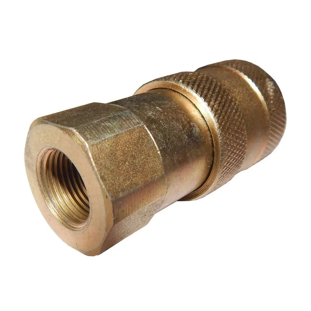 Hydraulic Flat Face Coupling 3/8 Fem 3/8 Thread