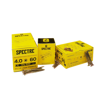 Spectre Advanced Multi-purpose Woodscrews