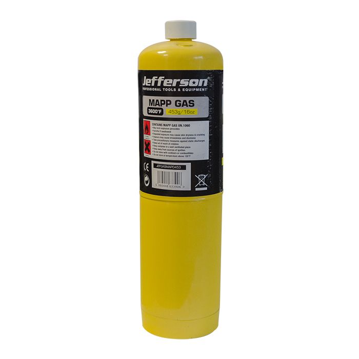 Jefferson Mapp Gas 3600F 400g/14.1oz Jefferson Tools