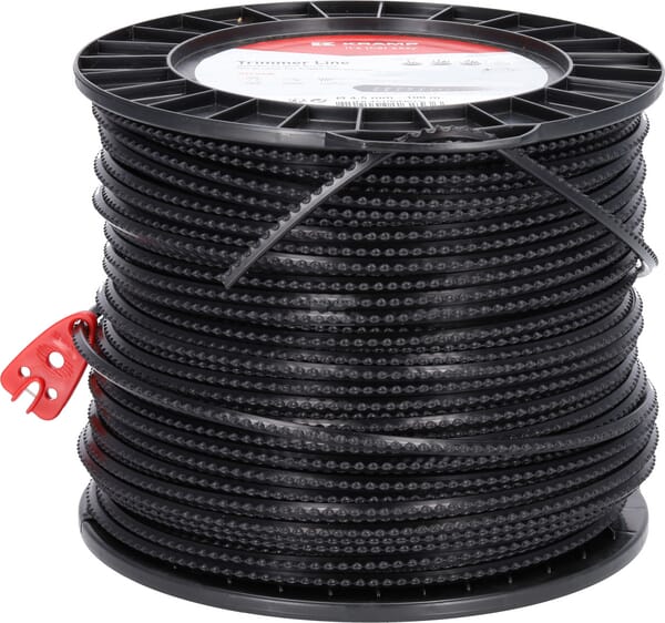 Trimmer line Ø 4.5mm 100m square Nylsaw black Kramp