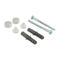Pan / Bidet Fixing Kit Chrome - Pan Kit | TIMpac of 2