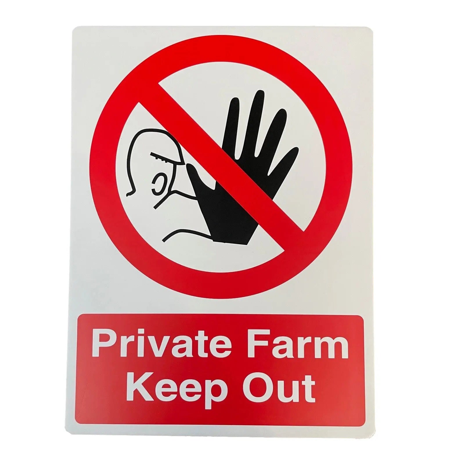 Private Farm, Keep Out Sign 400 x 300mm