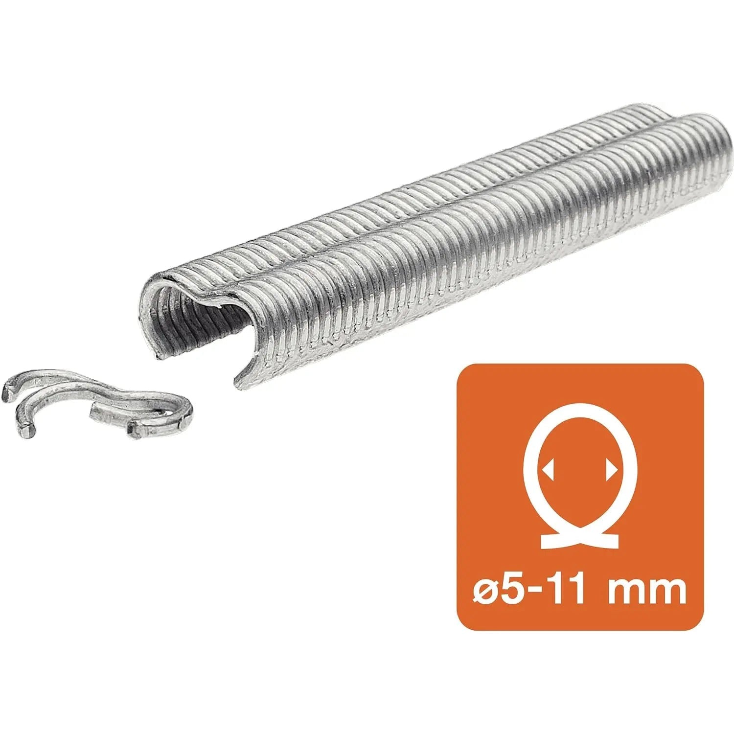 Rapid VR22 Fence Hogrings - 5-11mm (Pack of 1100) Rapid