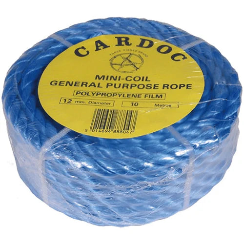 Cardoc Blue Nylon Rope 12mm x 10m