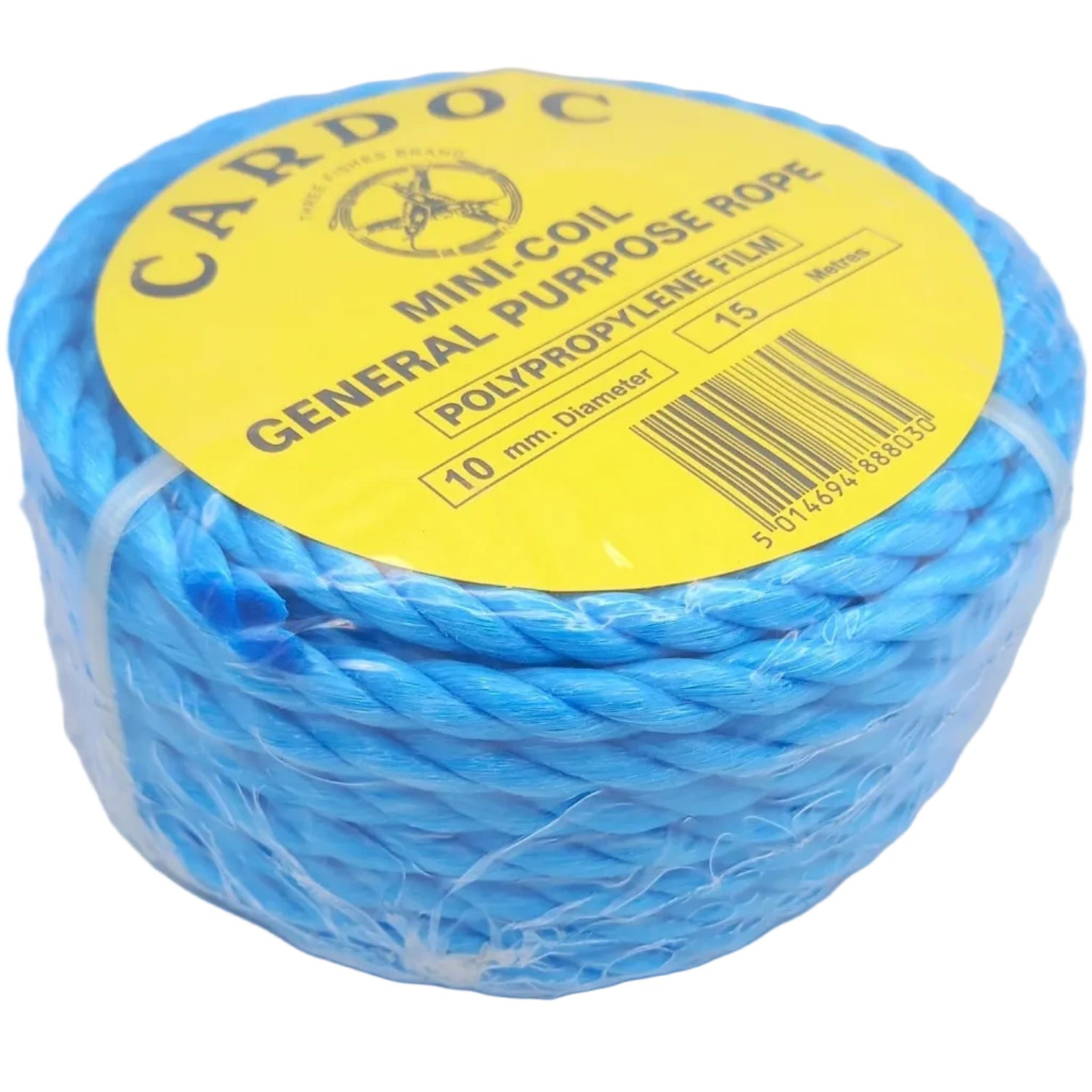 Cardoc Blue Nylon Rope 10mm x 15m