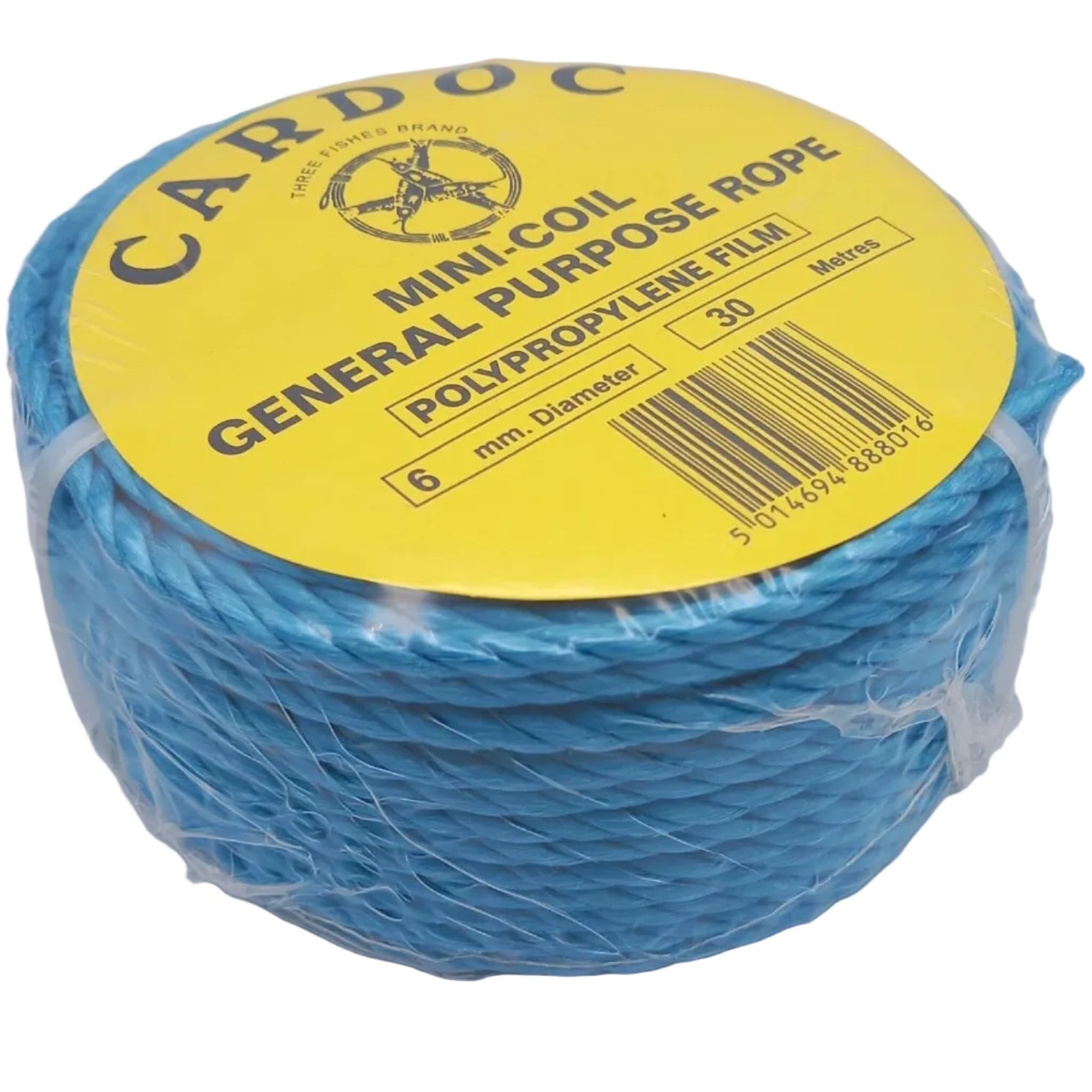 Cardoc Blue Nylon Rope 6mm x 30m