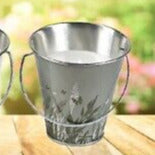 Mini Citronella Bucket Candle - Forest Green