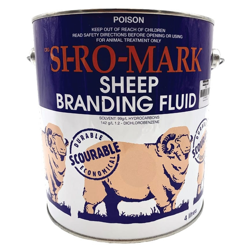 SI-RO Mark Sheep Branding Fluid - Black - 5 Litres Heiniger