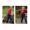 Splash Kids Waterproof Trousers - Navy GD TEXTILES