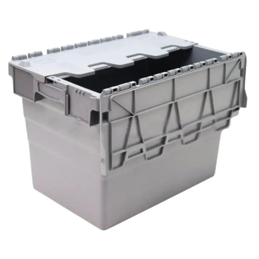 Storage Container Grey 74L L600 x W400 x H410mm