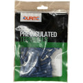 Terminal Push on Fully Insulated Blue 6.4mm Pk50
