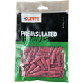 Terminal Push on Fully Insulated Red 6.4mm Pk50