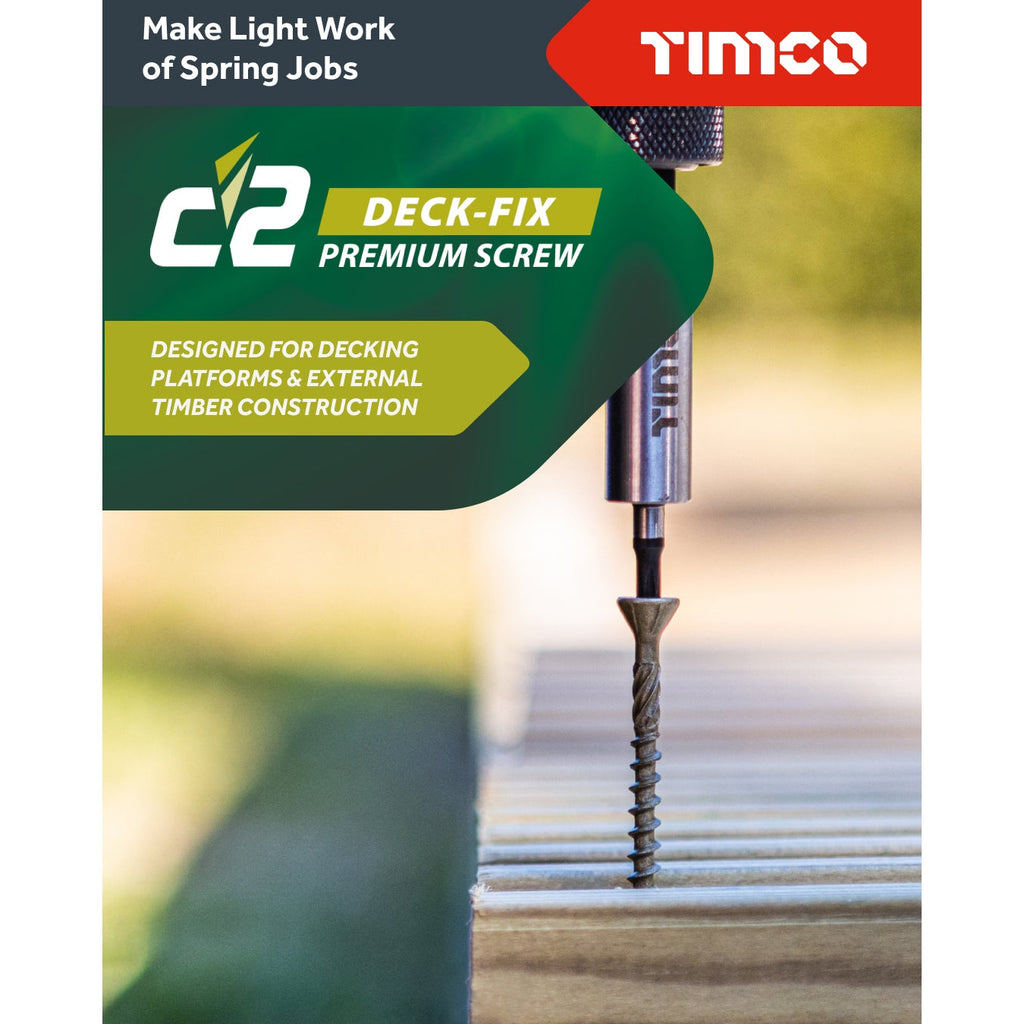 Timco C2 Deck-Fix Screws - Box Timco
