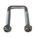 U Bolt M10 BZP 53mm Internal & Locknuts