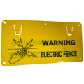 Warning Electric Fence Sign Pack of 10