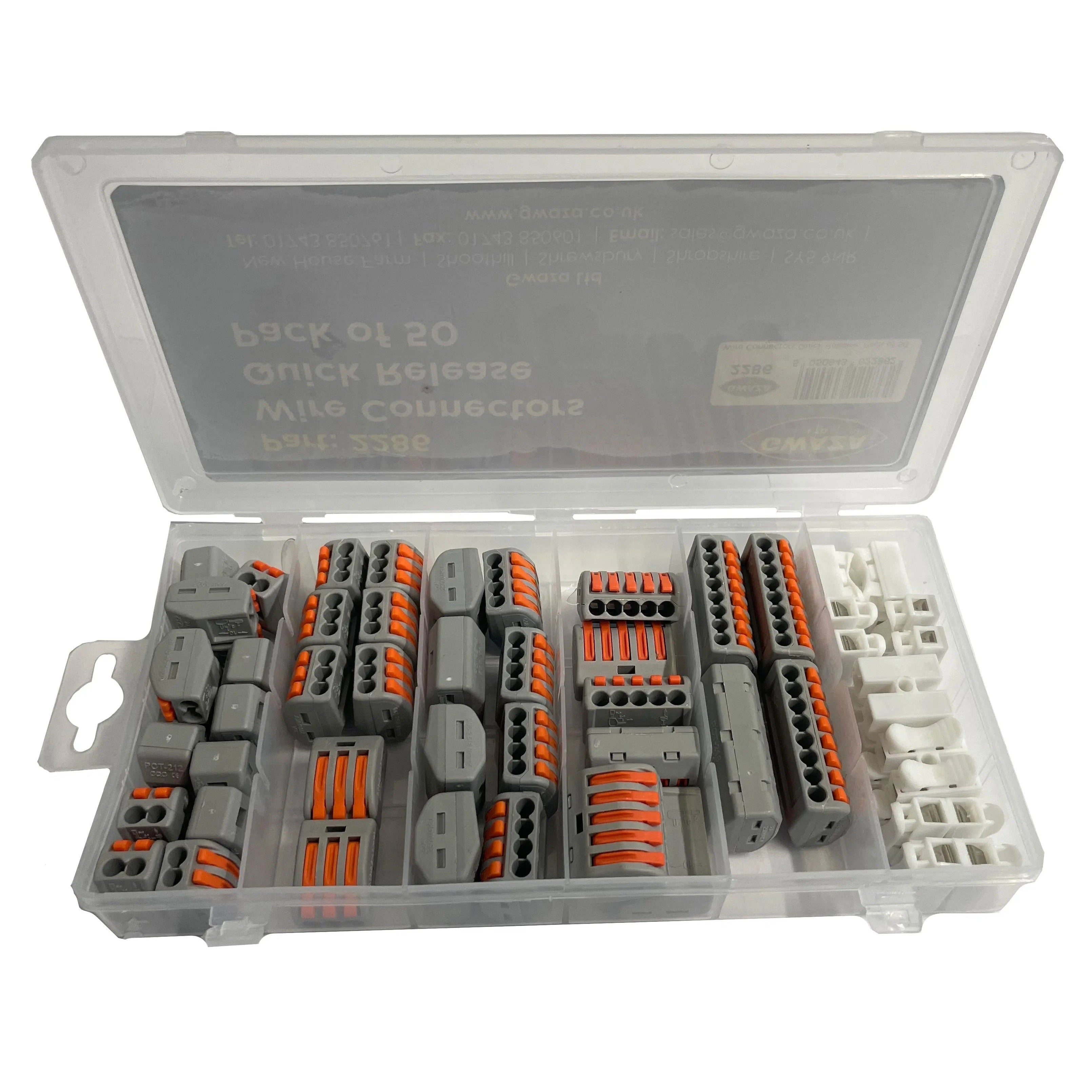 Wire Connectors Quick Release Pack of 50