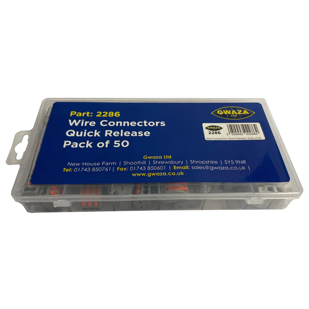 Wire Connectors Quick Release Pack of 50