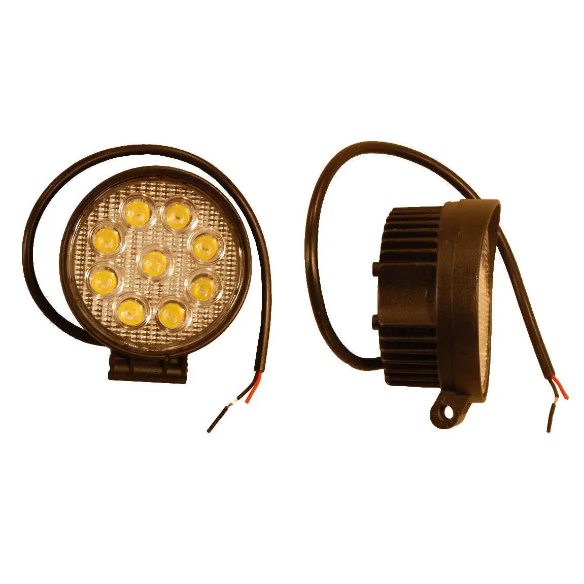 Worklamp LED 27W 10-30V Round 1800lm Spot Beam