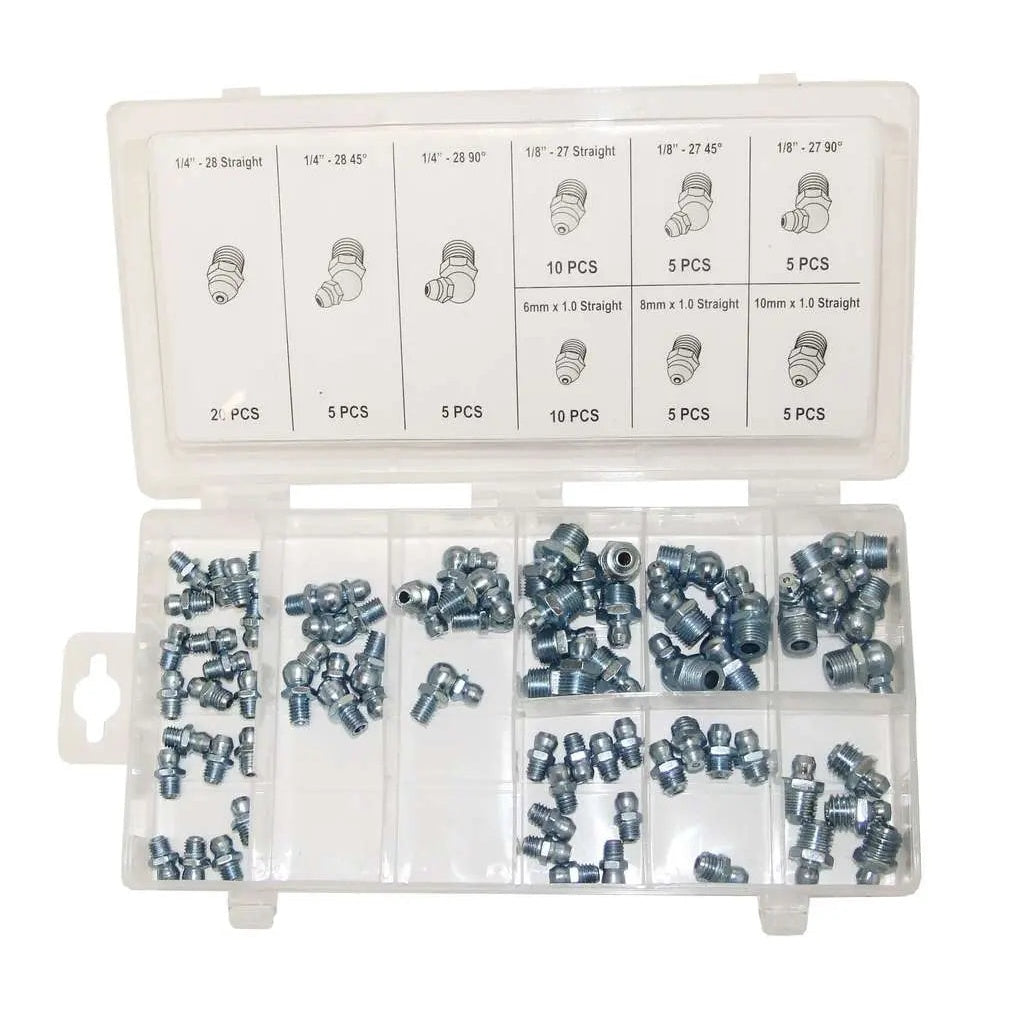 Workshop Kit Grease Nipple Assortment 70 pc