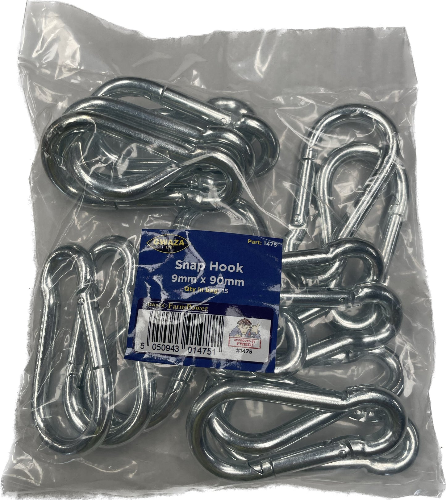 Snap Hooks 13mm x 160mm (5 pcs)