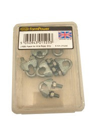 Wire Rope Grips 6mm (6 pcs)