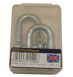 D Shackle 11mm (7/16") (2 pcs)